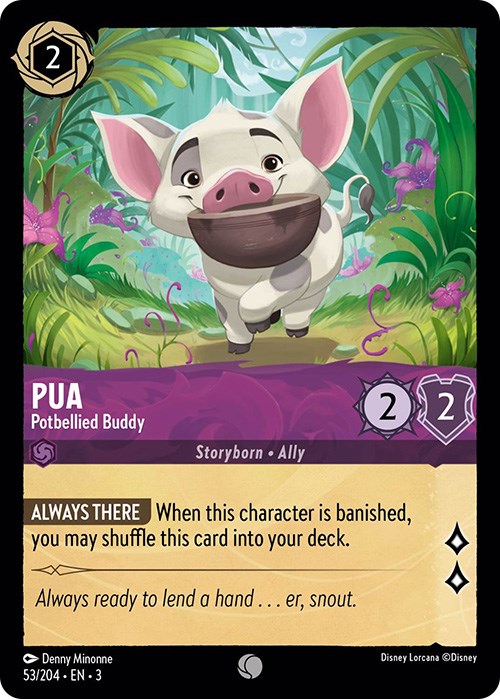 Pua - Potbellied Buddy (53/204) [Into the Inklands] | Boutique FDB TCG