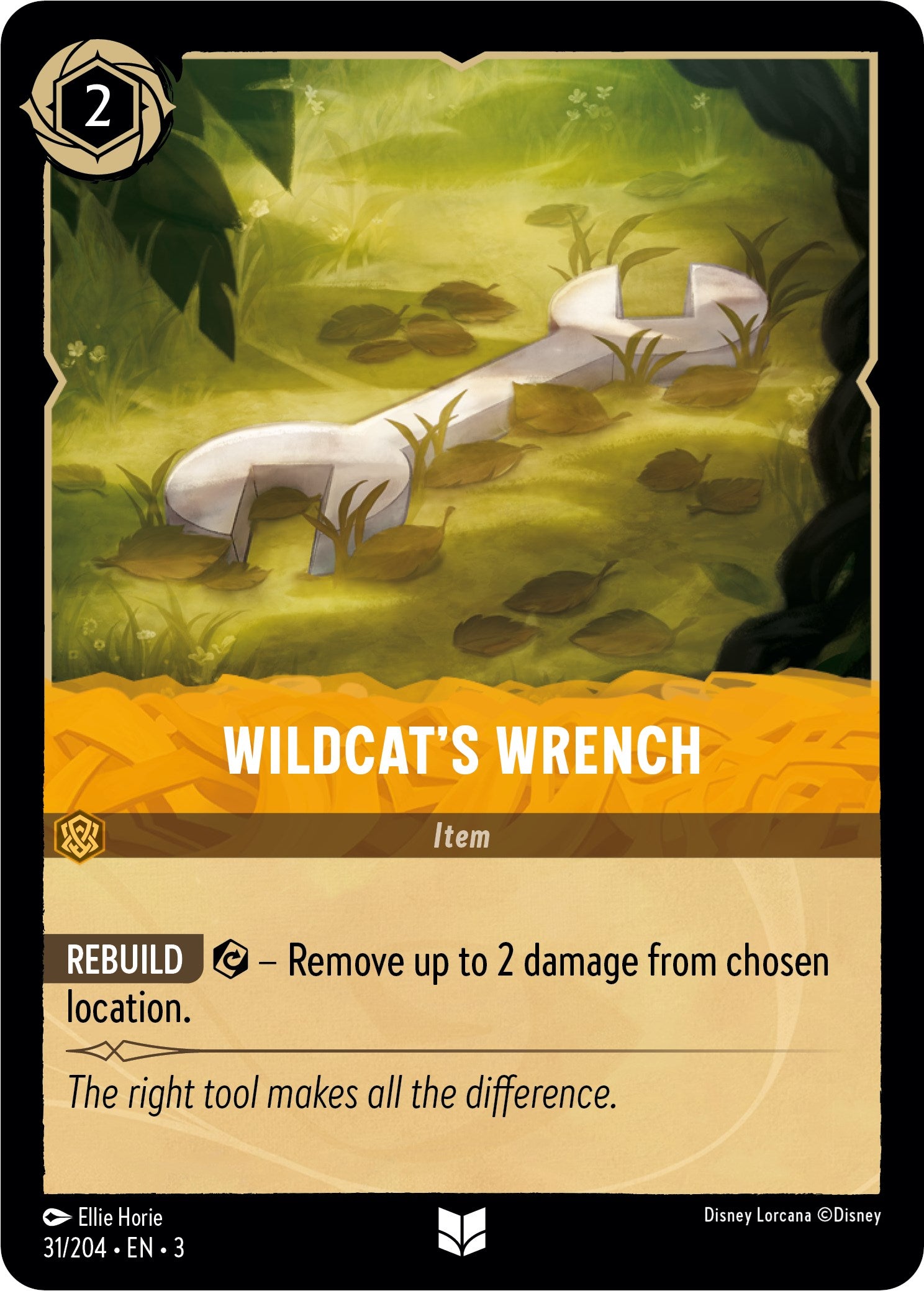 Wildcat's Wrench (31/204) [Into the Inklands] | Boutique FDB TCG