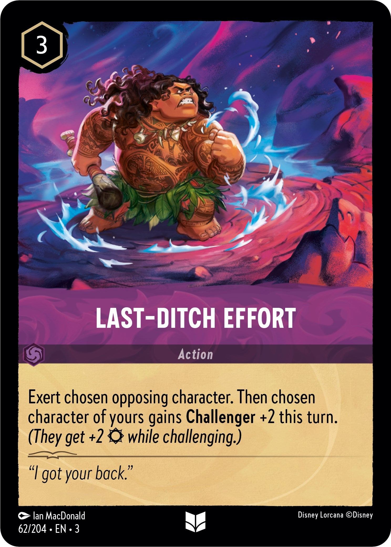 Last-Ditch Effort (62/204) [Into the Inklands] | Boutique FDB TCG