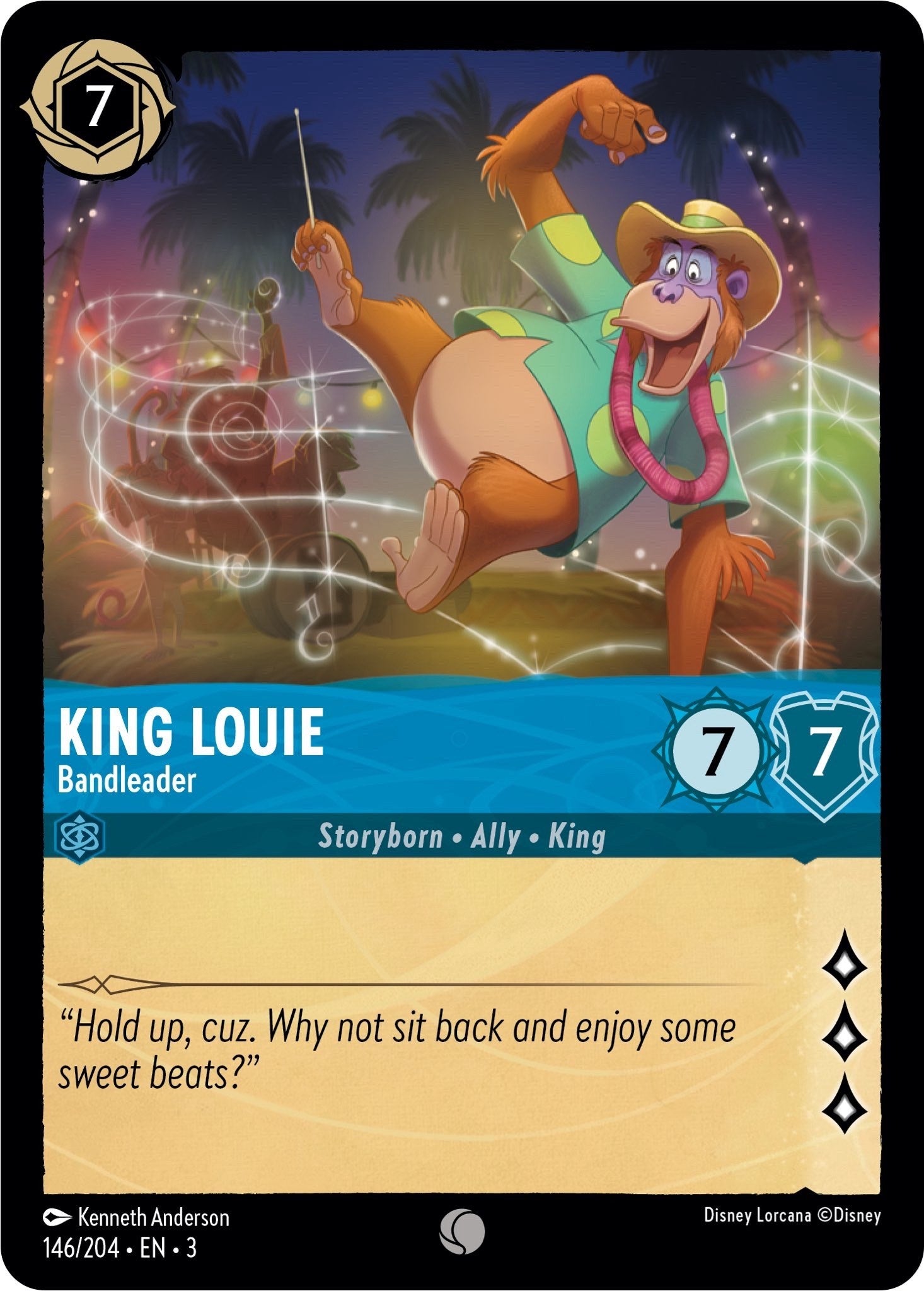 King Louie - Bandleader (146/204) [Into the Inklands] | Boutique FDB TCG