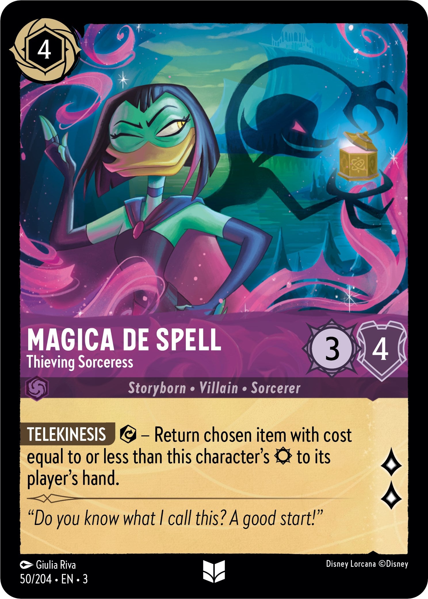 Magica De Spell - Thieving Sorceress (50/204) [Into the Inklands] | Boutique FDB TCG