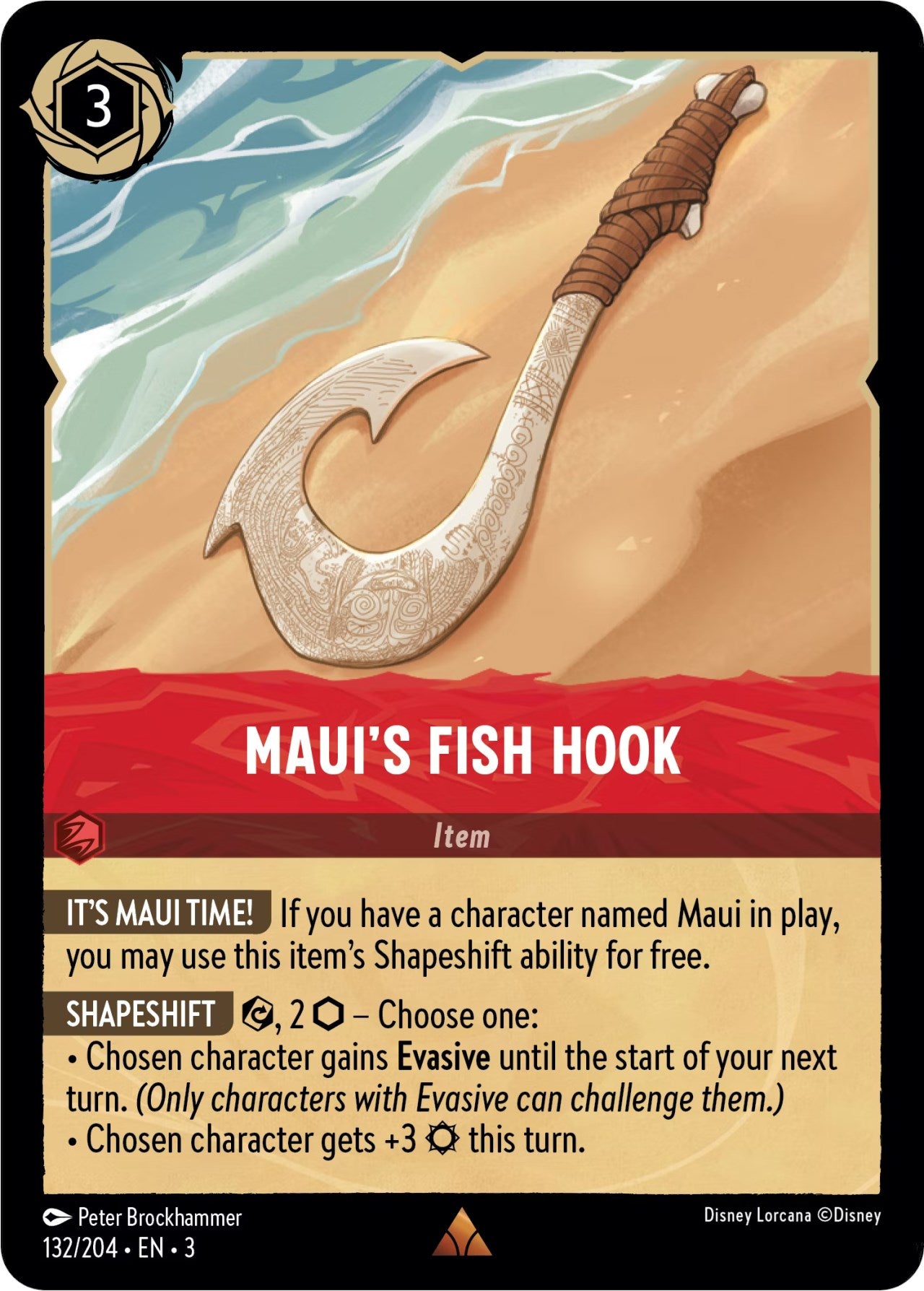 Maui's Fish Hook (132/204) [Into the Inklands] | Boutique FDB TCG