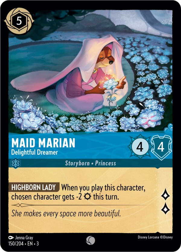 Maid Marian - Delightful Dreamer (150/204) [Into the Inklands] | Boutique FDB TCG