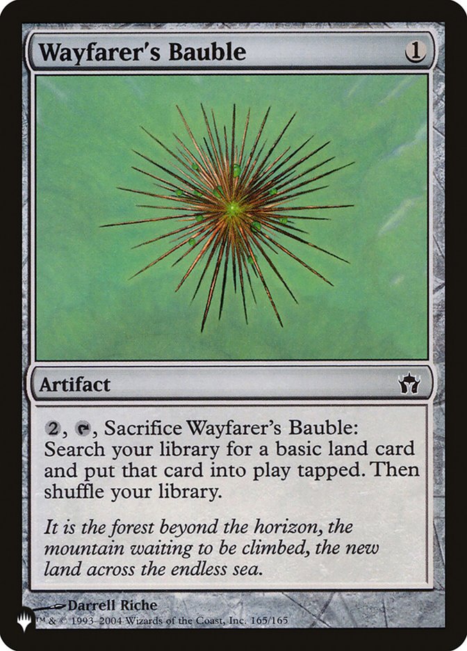 Wayfarer's Bauble [The List] | Boutique FDB TCG