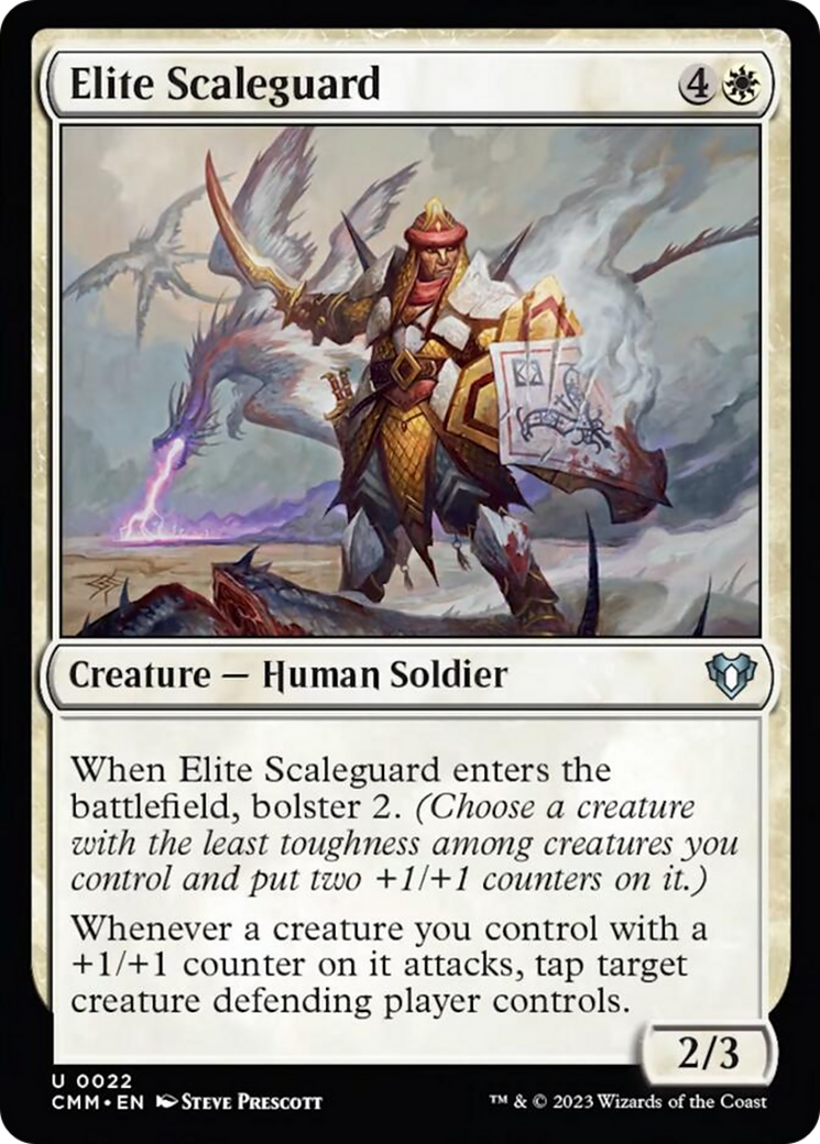 Elite Scaleguard [Commander Masters] | Boutique FDB TCG