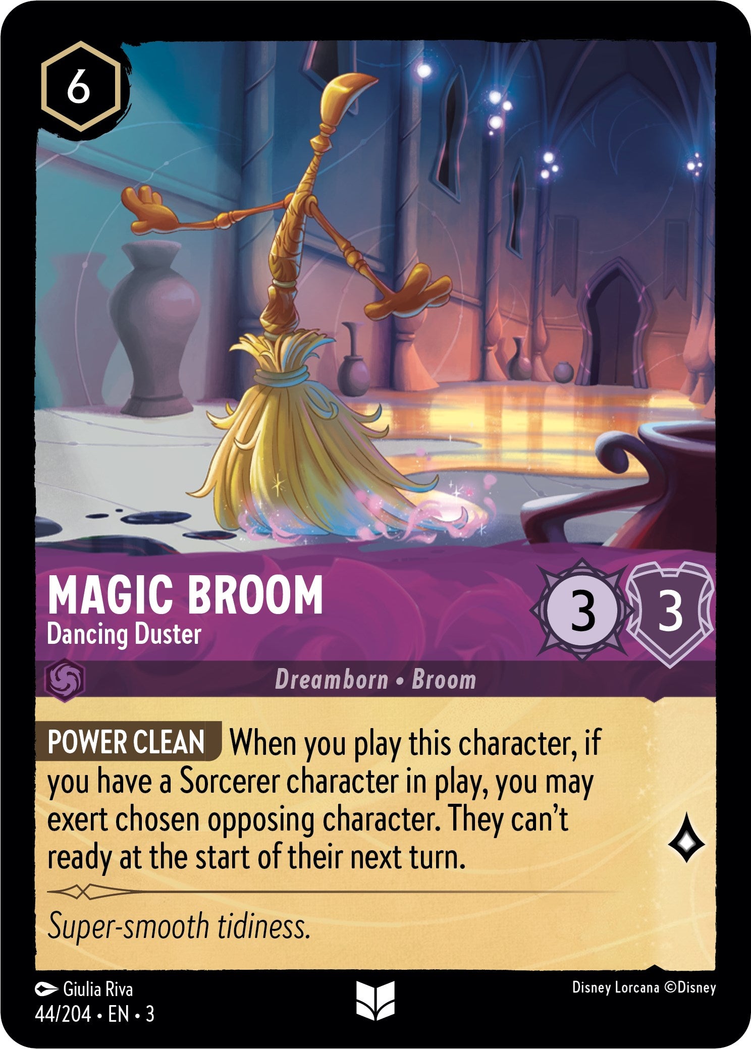 Magic Broom - Dancing Duster (44/204) [Into the Inklands] | Boutique FDB TCG