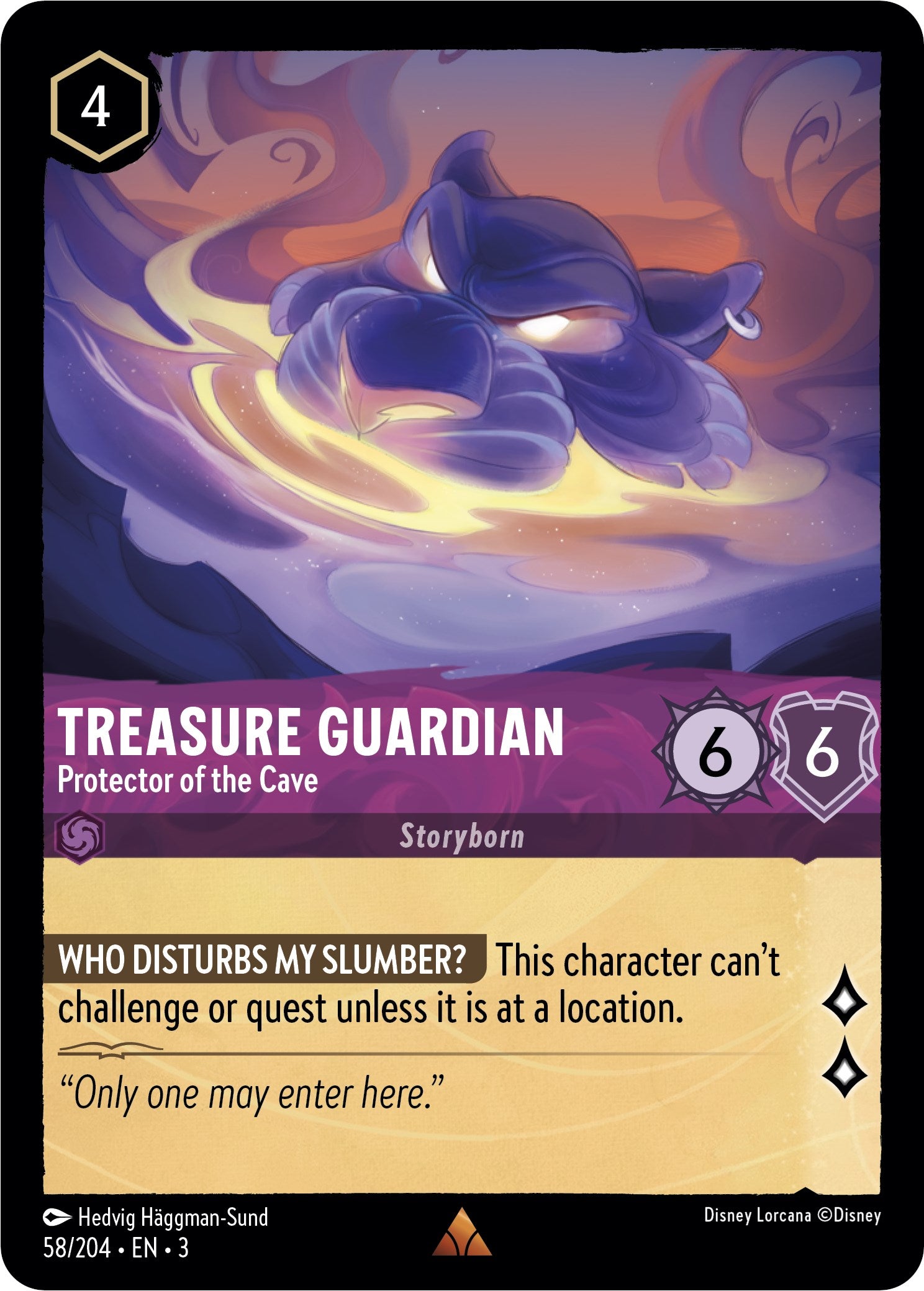 Treasure Guardian - Protector of the Cave (58/204) [Into the Inklands] | Boutique FDB TCG
