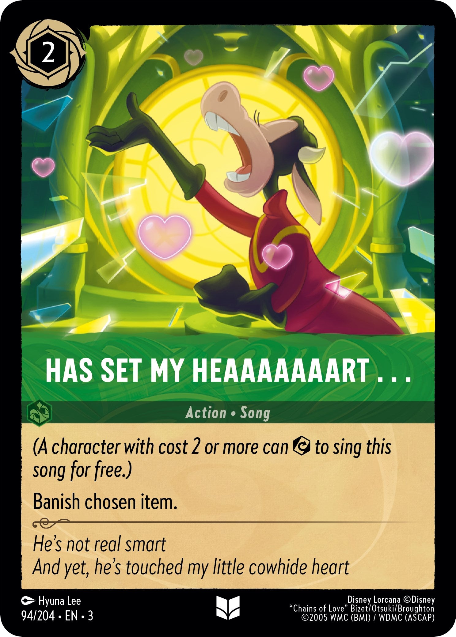 Has Set My Heaaaaaaart . . . (94/204) [Into the Inklands] | Boutique FDB TCG