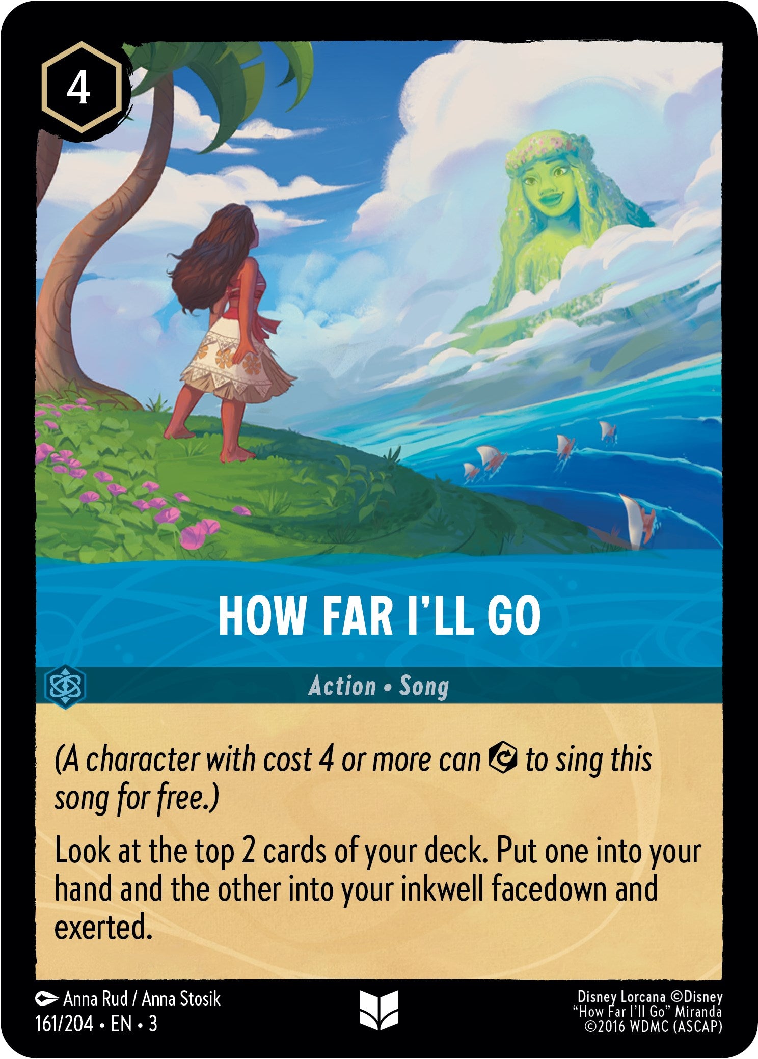 How Far I'll Go (161/204) [Into the Inklands] | Boutique FDB TCG