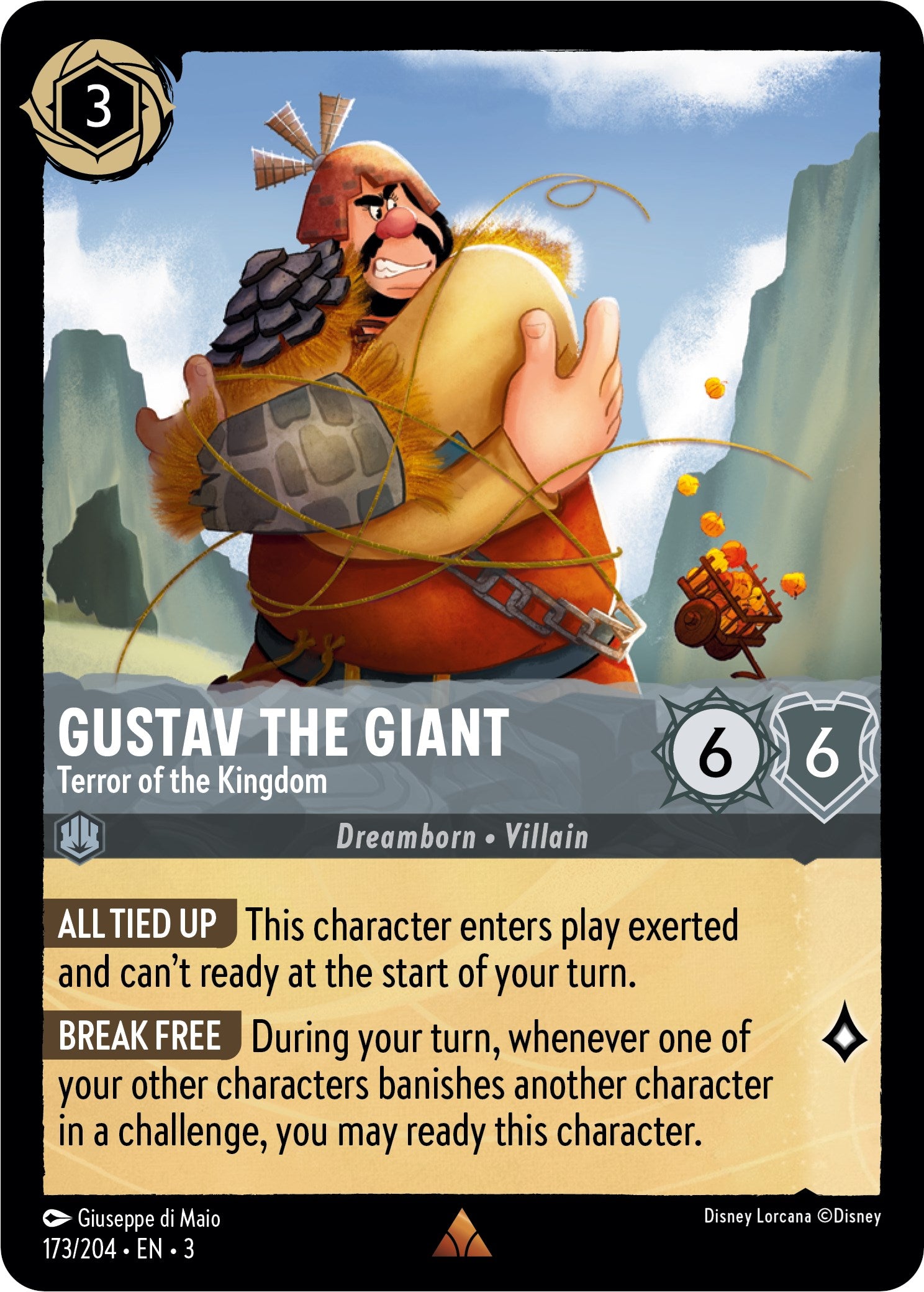 Gustav the Giant - Terror of the Kingdom (173/204) [Into the Inklands] | Boutique FDB TCG