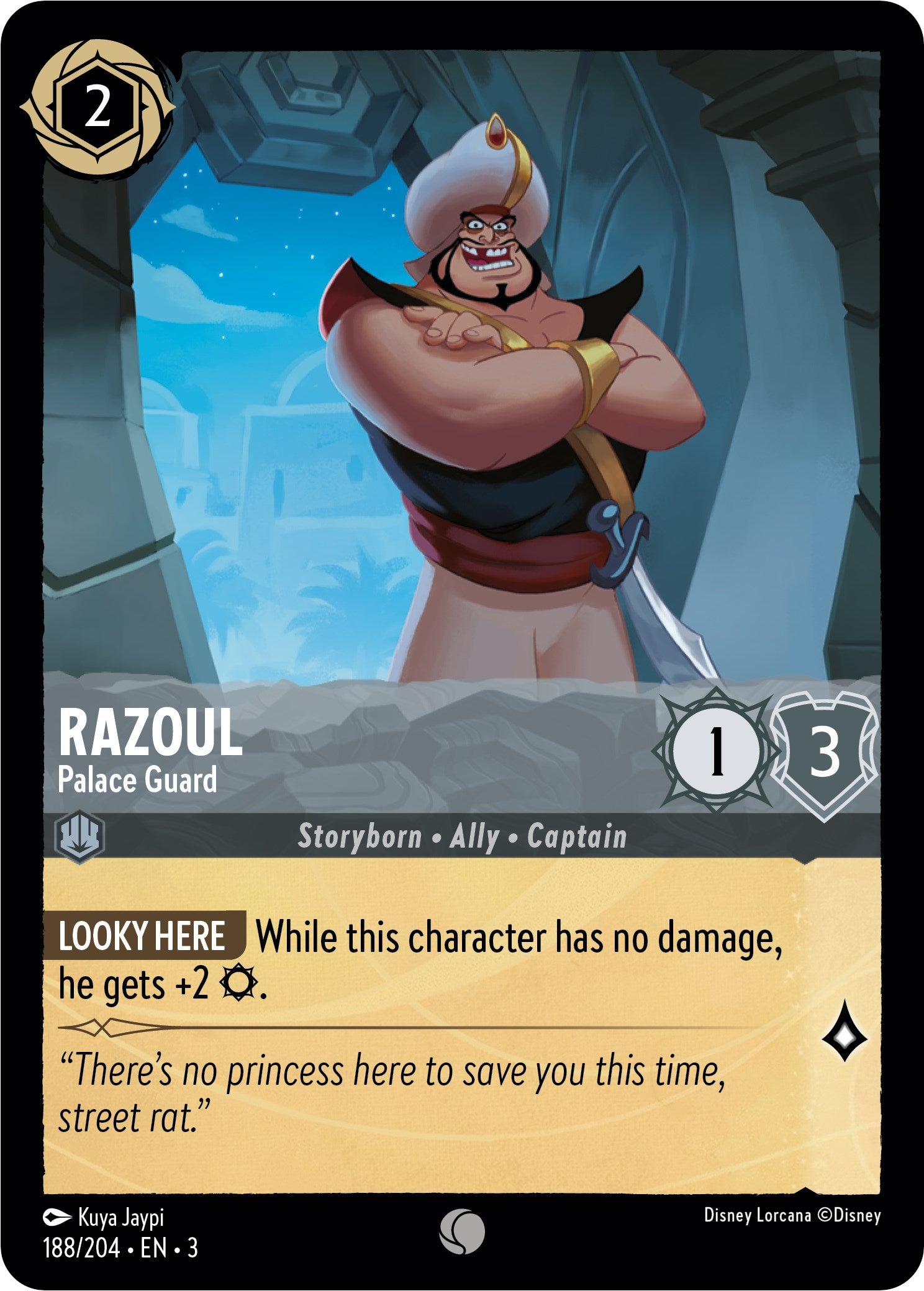 Razoul - Palace Guard (188/204) [Into the Inklands] | Boutique FDB TCG