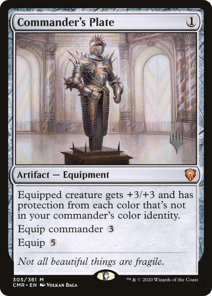 Commander's Plate (Promo Pack) [Murders at Karlov Manor Promos] | Boutique FDB TCG