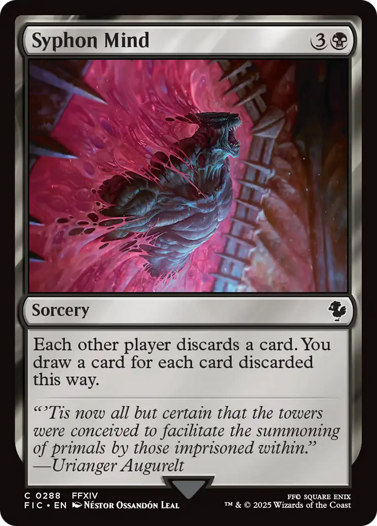 Syphon Mind [FINAL FANTASY Commander] | Boutique FDB TCG