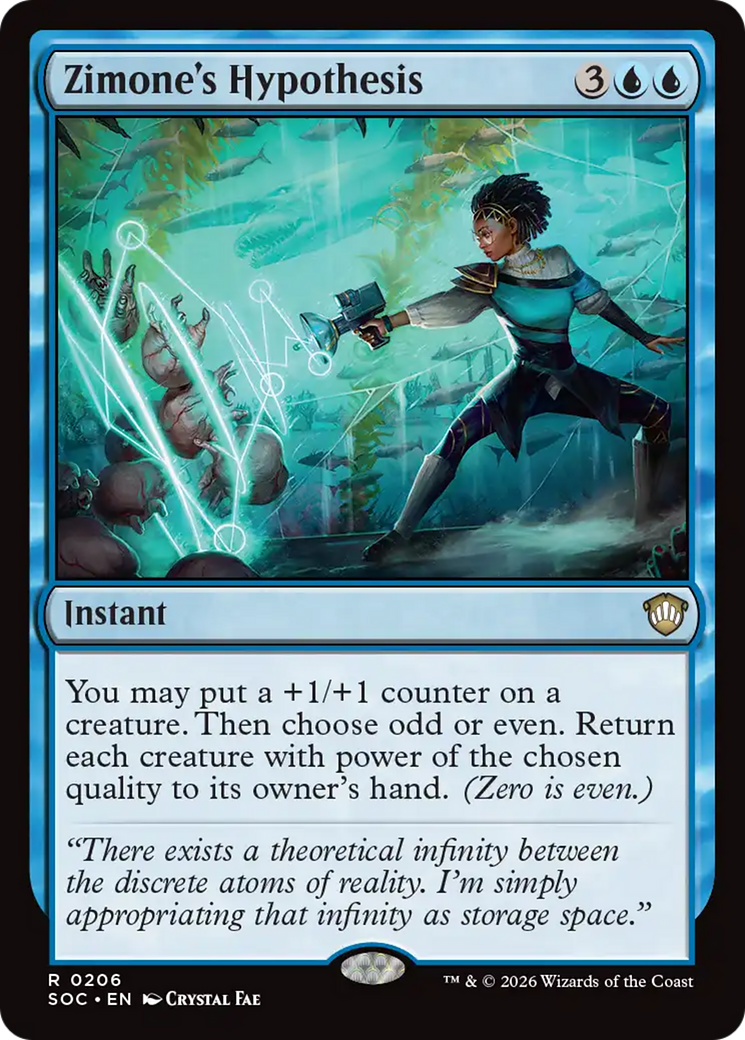 Zimone's Hypothesis [Secrets of Strixhaven Commander] | Boutique FDB TCG