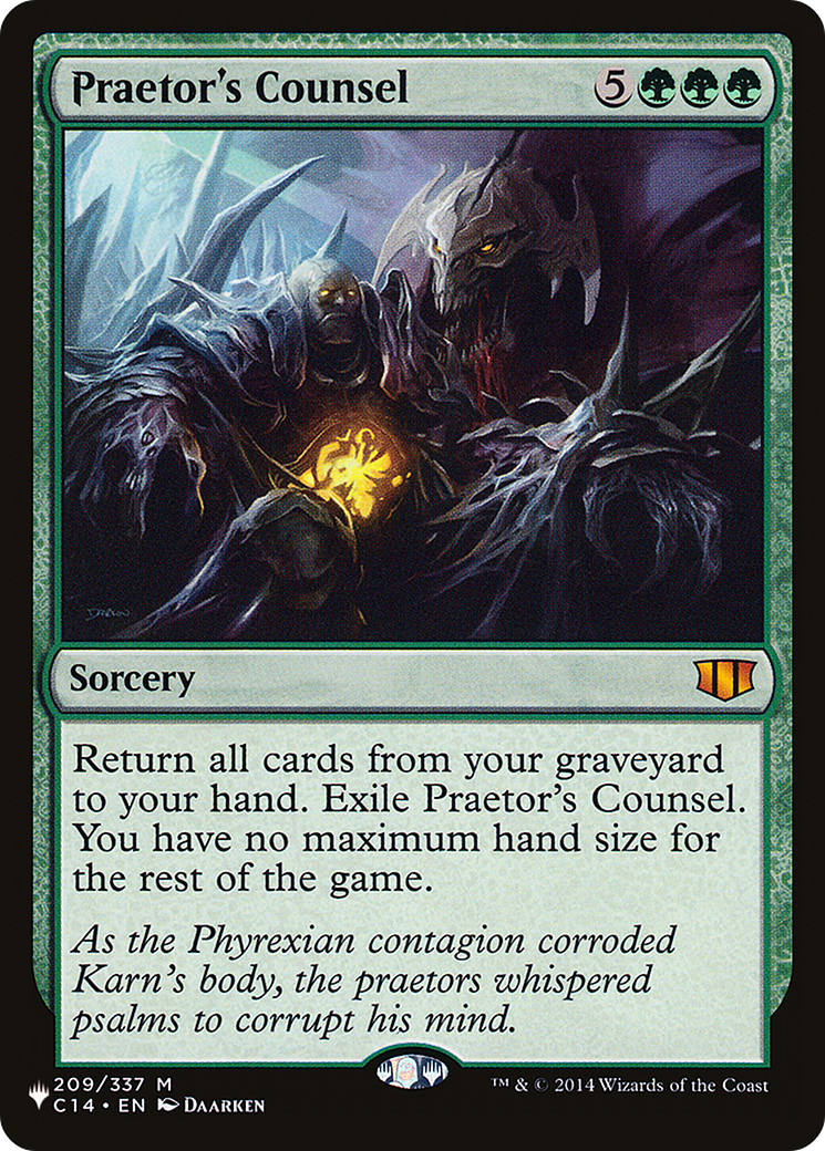 Praetor's Counsel [The List] | Boutique FDB TCG