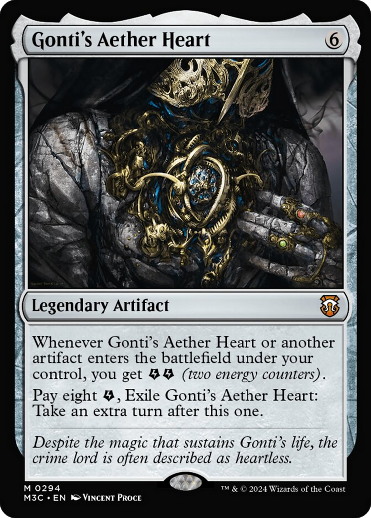 Gonti's Aether Heart [Modern Horizons 3 Commander] | Boutique FDB TCG