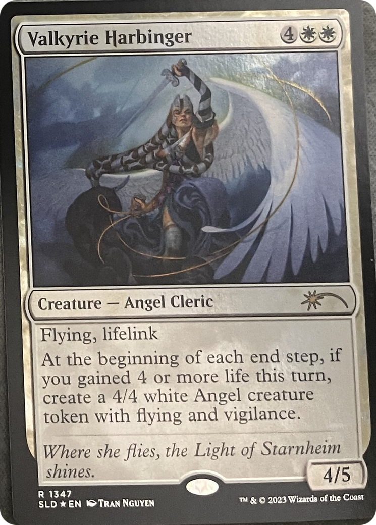 Valkyrie Harbinger [Secret Lair: Angels] | Boutique FDB TCG