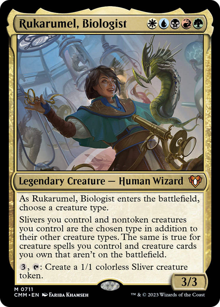 Rukarumel, Biologist [Commander Masters] | Boutique FDB TCG