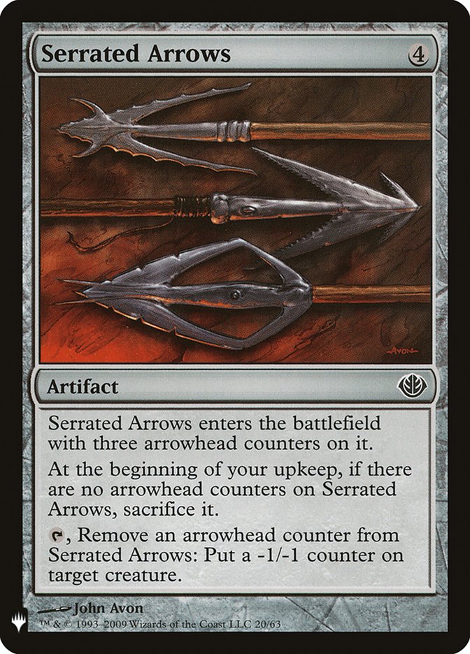 Serrated Arrows [Mystery Booster] | Boutique FDB TCG