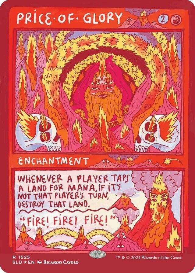 Price of Glory (Rainbow Foil) [Secret Lair Drop Series] | Boutique FDB TCG