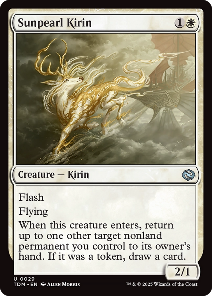 Sunpearl Kirin [Tarkir: Dragonstorm] | Boutique FDB TCG