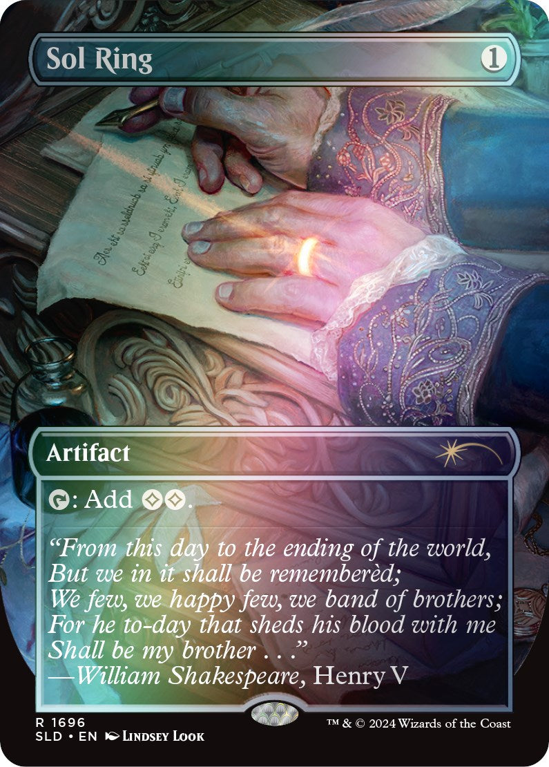 Sol Ring (1696) (Rainbow Foil) [Secret Lair: Sheldon's Spellbook] | Boutique FDB TCG
