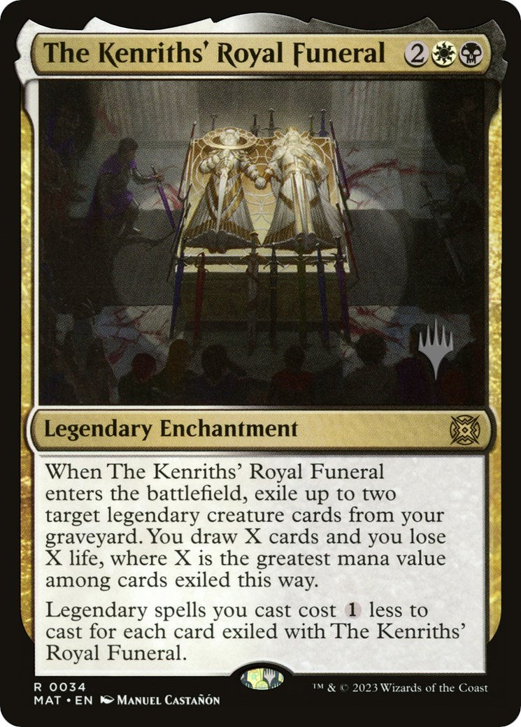 The Kenriths' Royal Funeral (Promo Pack) [Murders at Karlov Manor Promos] | Boutique FDB TCG