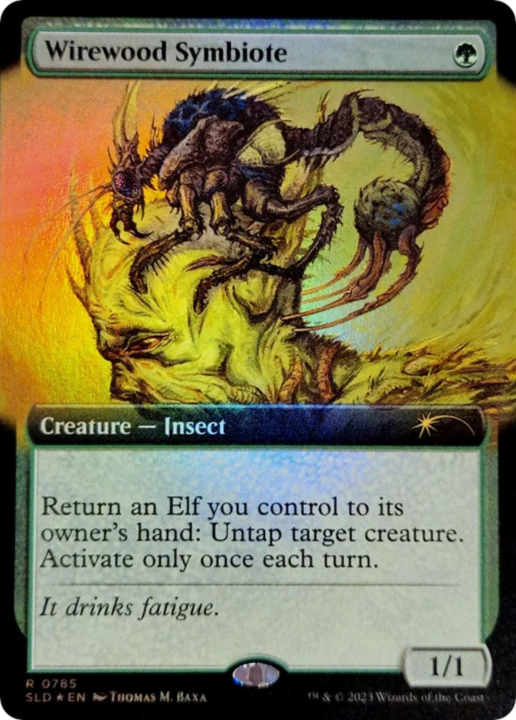 Wirewood Symbiote (Extended Art) [Secret Lair Drop Series] | Boutique FDB TCG