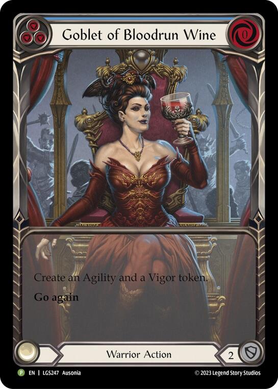 Goblet of Bloodrun Wine [LGS247] (Promo)  Rainbow Foil | Boutique FDB TCG