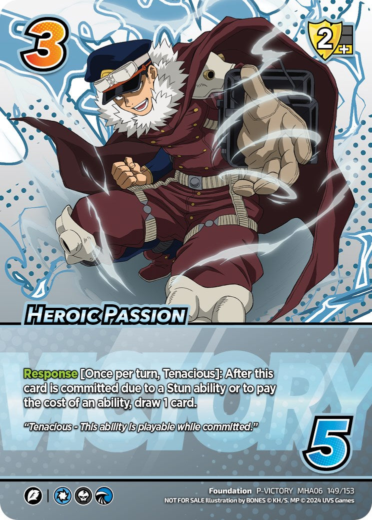 Heroic Passion (February LGS Victory Promo) [Miscellaneous Promos] | Boutique FDB TCG