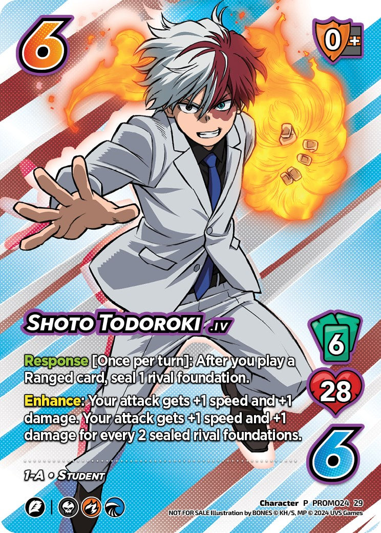 Shoto Todoroki (Season 1 Local Qualifier Promo) [Miscellaneous Promos] | Boutique FDB TCG