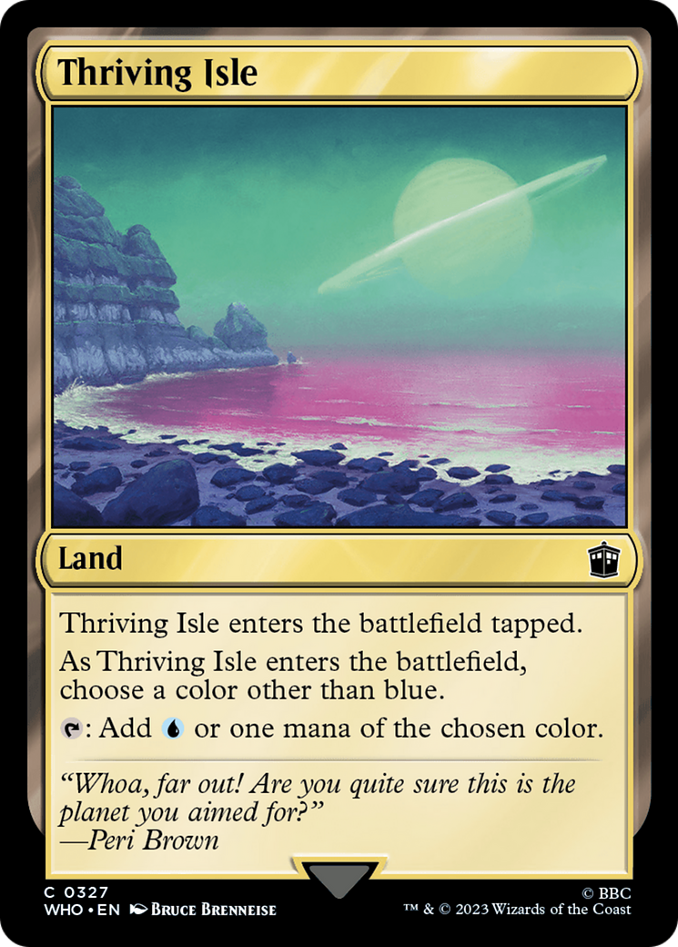 Thriving Isle [Doctor Who] | Boutique FDB TCG