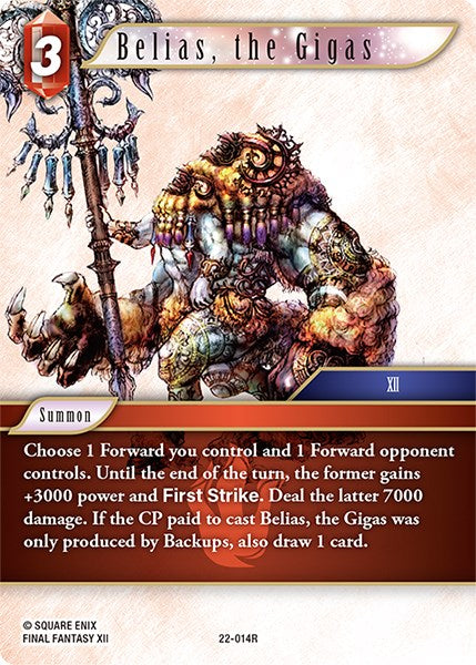 Belias, the Gigas [Hidden Hope] | Boutique FDB TCG