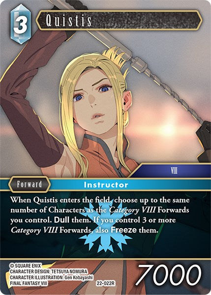 Quistis [Hidden Hope] | Boutique FDB TCG