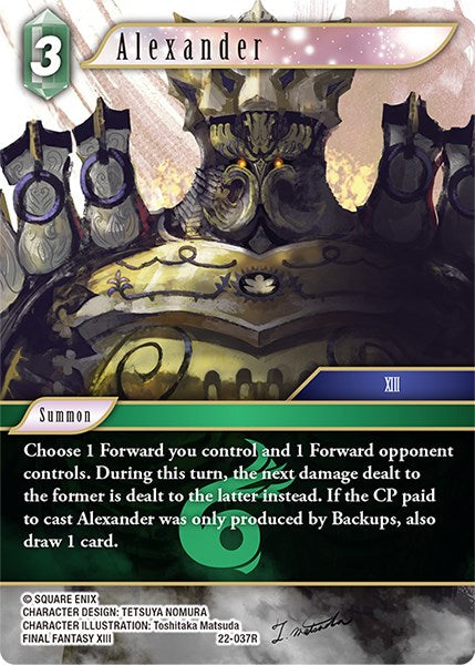 Alexander [Hidden Hope] | Boutique FDB TCG