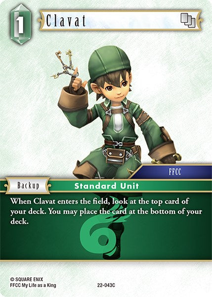 Clavat (22-043C) [Hidden Hope] | Boutique FDB TCG