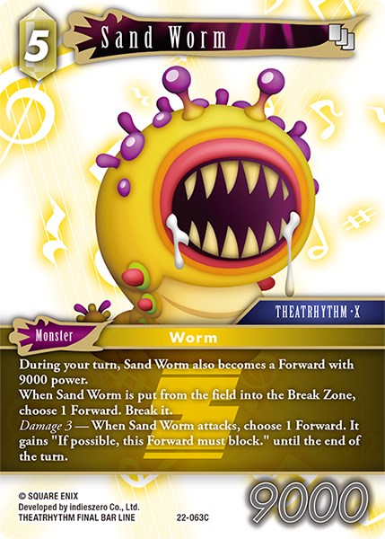 Sand Worm [Hidden Hope] | Boutique FDB TCG