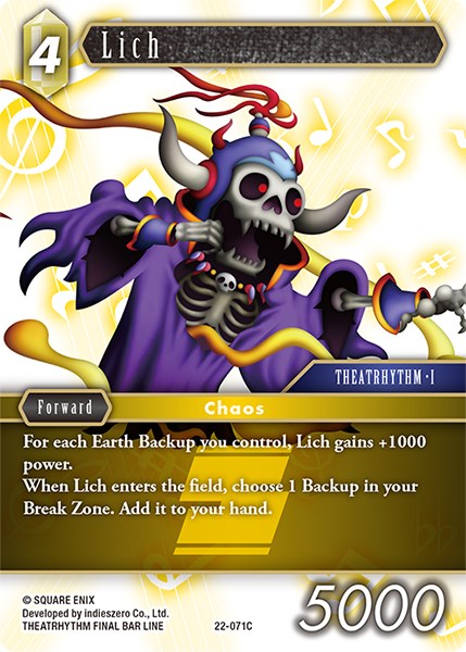 Lich [Hidden Hope] | Boutique FDB TCG