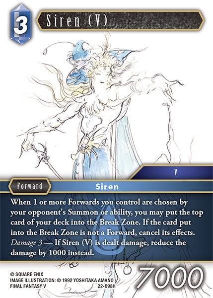 Siren (V) [Hidden Hope] | Boutique FDB TCG