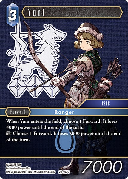 Yuni [Hidden Hope] | Boutique FDB TCG