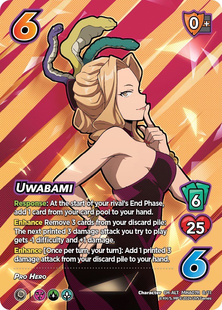 Uwabami (Alternate Art) [Girl Power] | Boutique FDB TCG