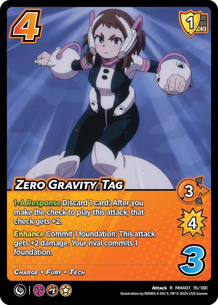 Zero Gravity Tag [Girl Power] | Boutique FDB TCG