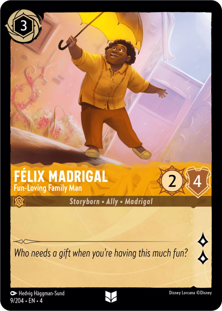 Felix Madrigal - Fun-Loving Family Man (9/204) [Ursula's Return] | Boutique FDB TCG