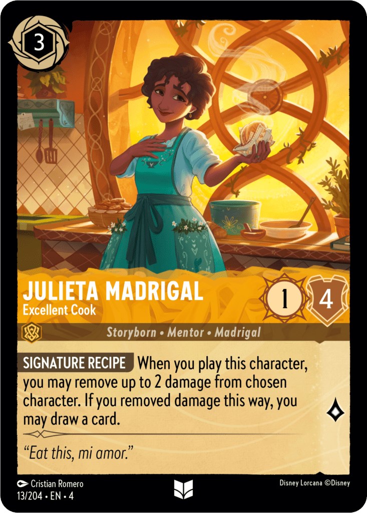 Julieta Madrigal - Excellent Cook (13/204) [Ursula's Return] | Boutique FDB TCG