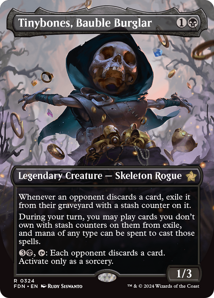 Tinybones, Bauble Burglar (Borderless) [Foundations] | Boutique FDB TCG