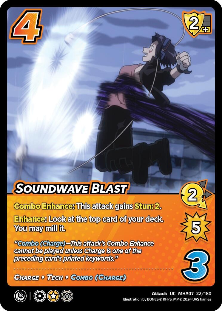 Soundwave Blast [Girl Power] | Boutique FDB TCG