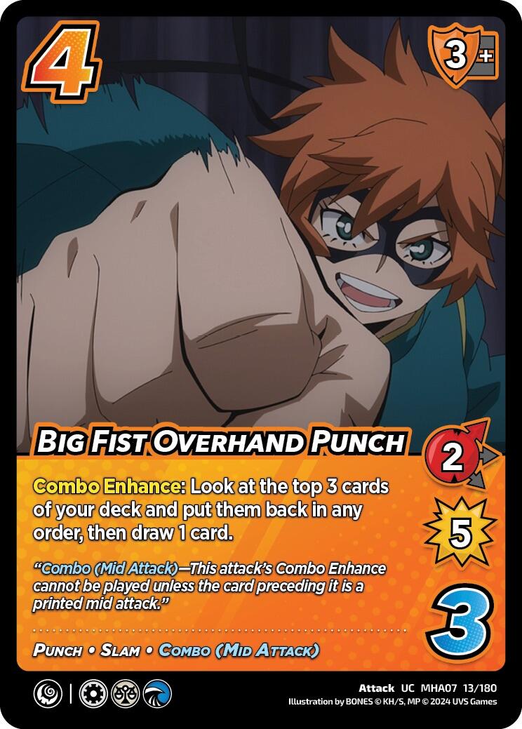 Big Fist Overhand Punch [Girl Power] | Boutique FDB TCG