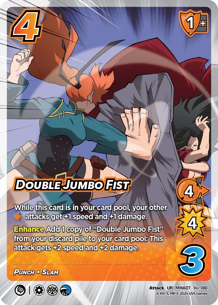 Double Jumbo Fist [Girl Power] | Boutique FDB TCG