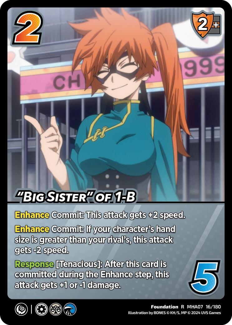 "Big Sister" of 1-B [Girl Power] | Boutique FDB TCG