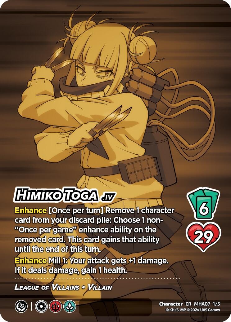 Himiko Toga (Serial Numbered) [Girl Power] | Boutique FDB TCG